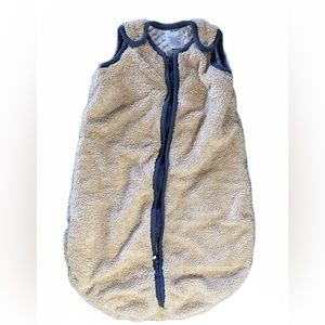 Baby Deedee Teddy Sherpa sleep sack- Small 0-6 mo